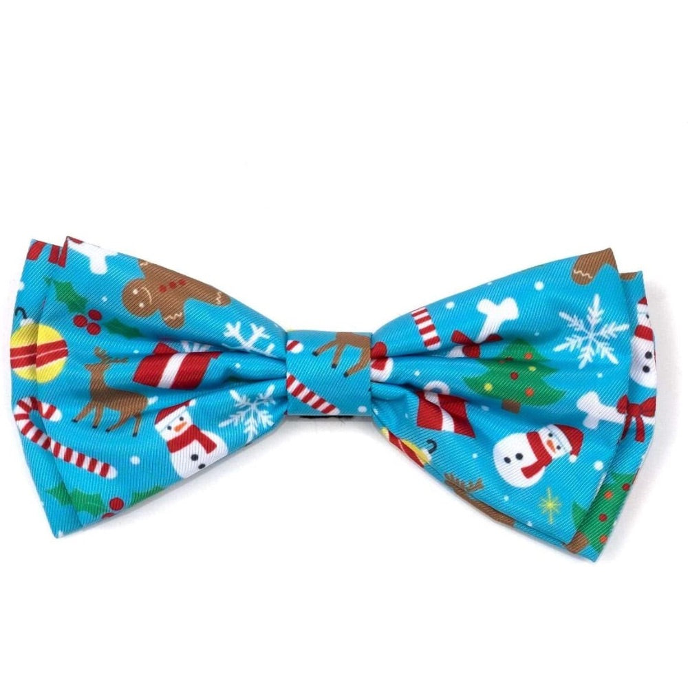 The Worthy Dog Winter Wonderland Bow Tie