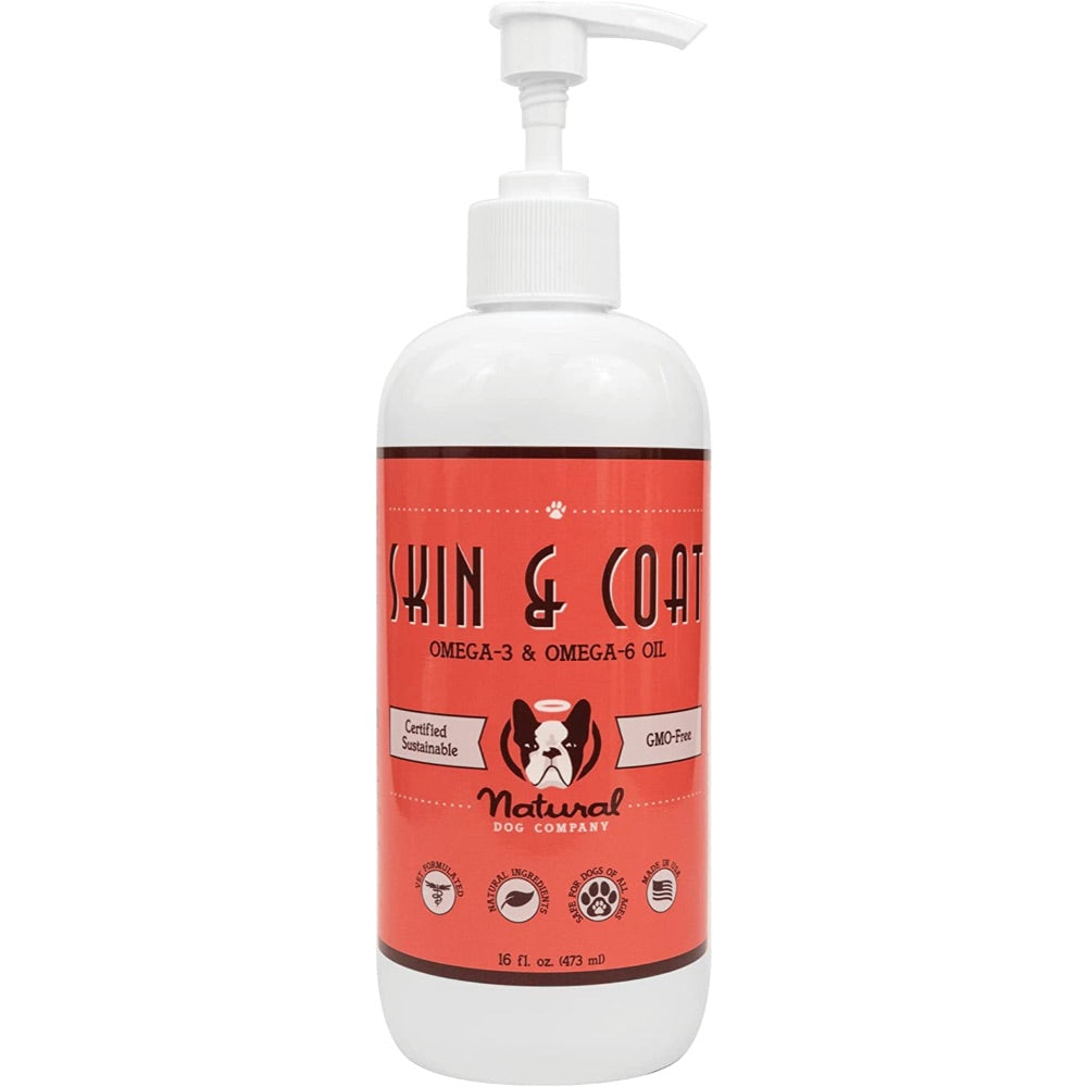 Natural Dog Company Skin & COAT Oil 16fl oz.