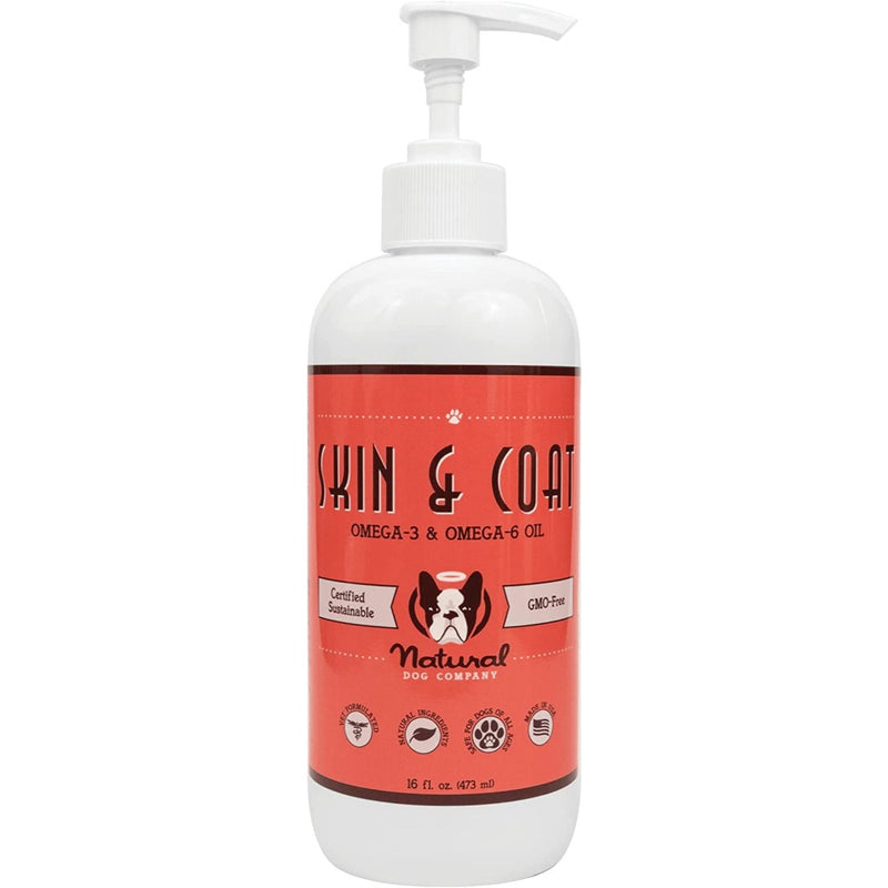 Natural Dog Company Skin & COAT Oil 16fl oz.