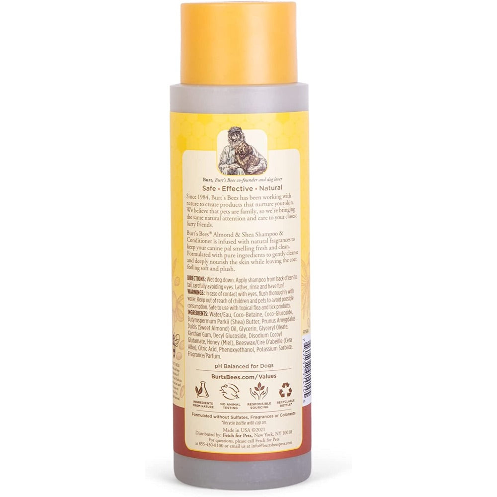Burt's Bees Almond & Shea - Shampoo & Conditioner - 12 oz