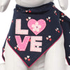 Tail Trends Love with Hearts & Flowers Valentines Bandana