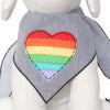 Tail Trends Rainbow Heart Bandana