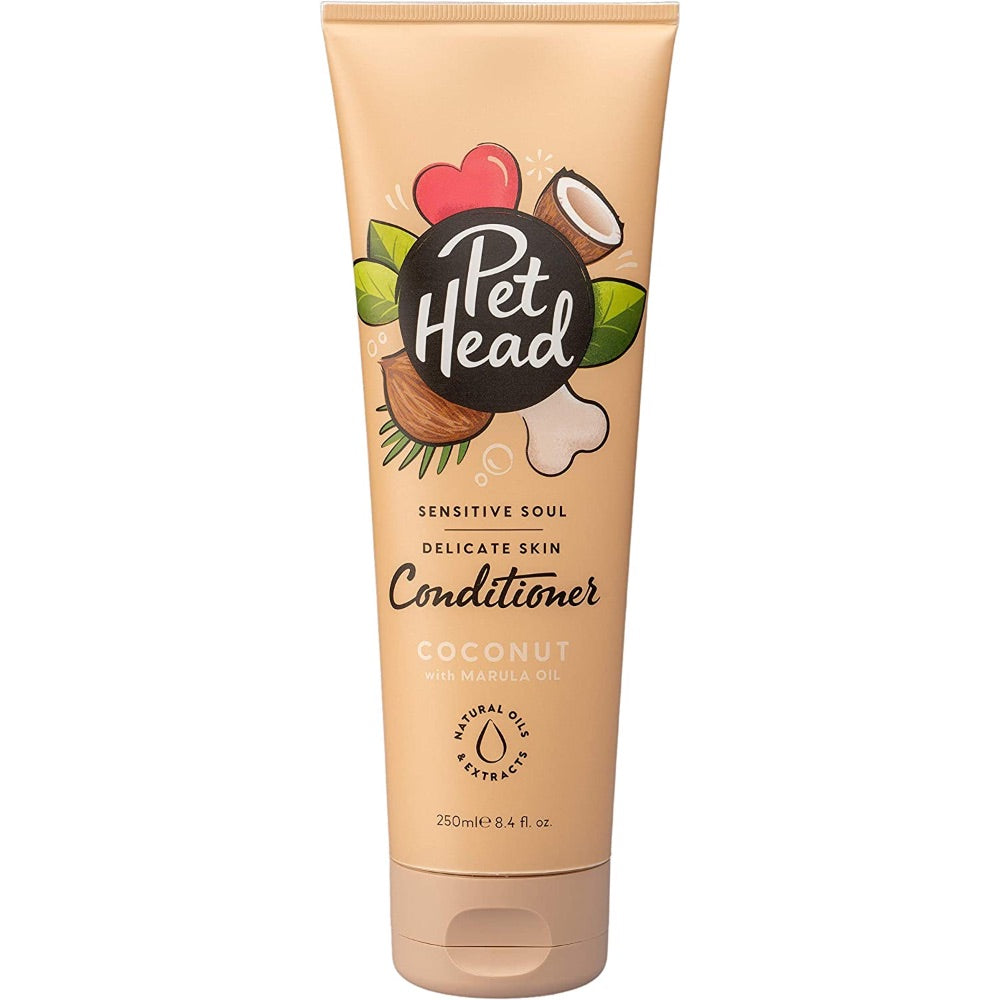 Pet Head Sensitive Soul Conditioner- Coconut Scented 8.4 oz.