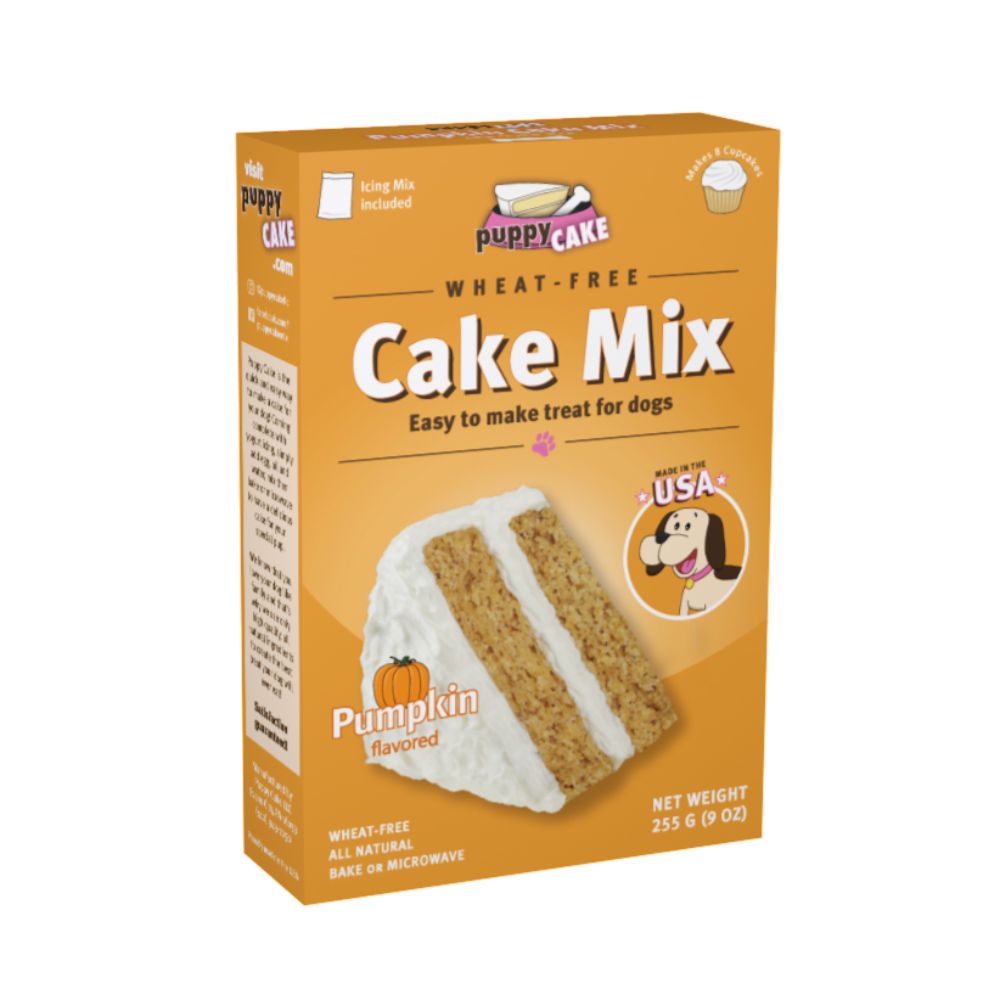 Puppy Cake Mix and Frosting - Pumpkin Spice (Wheat-Free)