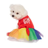Best Furry Friends Love Rainbow Dress