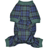 Parisian Pet Green/Blue Plaid Scottish Pajama