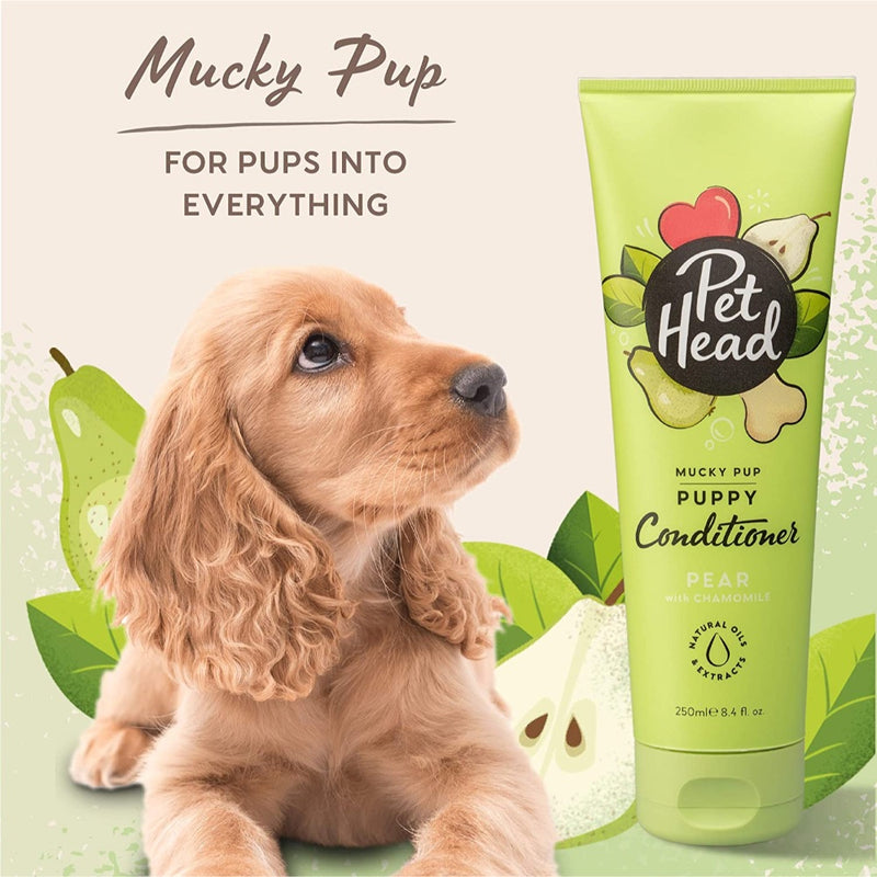 Pet Head Mucky Puppy Conditioner- Pear Scented 8.4 oz.