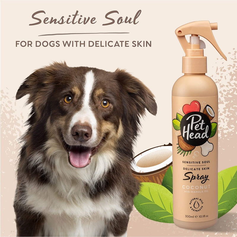 Pet Head Sensitive Soul Spray- Coconut Scented 10.1 oz.