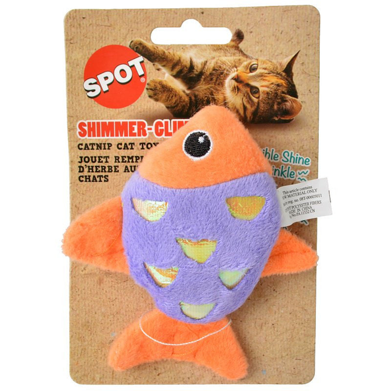 Spot Shimmer Glimmer Fish Catnip Toy