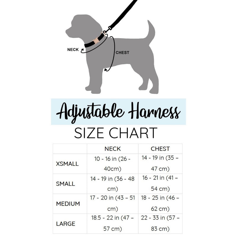 Sassy Woof ADJUSTABLE HARNESS - BLUMOND