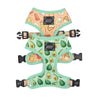 Sassy Woof REVERSIBLE HARNESS - HEARTY BRUNCH