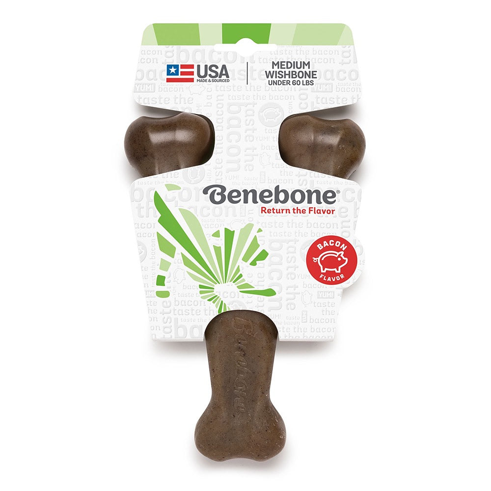 Benebone Wishbone Bacon Flavor Chew
