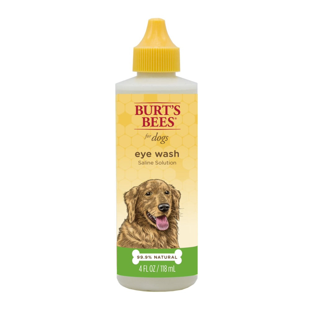 Burts Bees Eye Wash with Saline Solution for Dogs, 4 Ounces