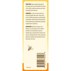 Burts Bees Oatmeal Dog Shampoo with Colloidal Oat Flour and Honey, 16 Ounces