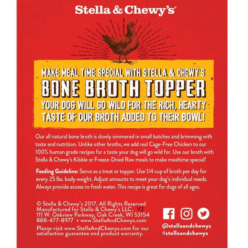 Stella & Chewy's® Grain Free Cage-Free Chicken Broth Topper Dog Food 11oz