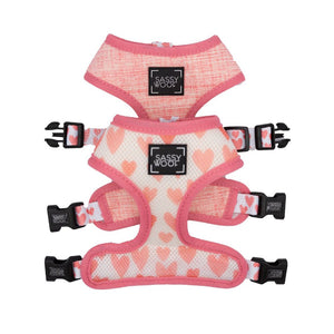 Sassy Woof REVERSIBLE HARNESS - DOLCE ROSE