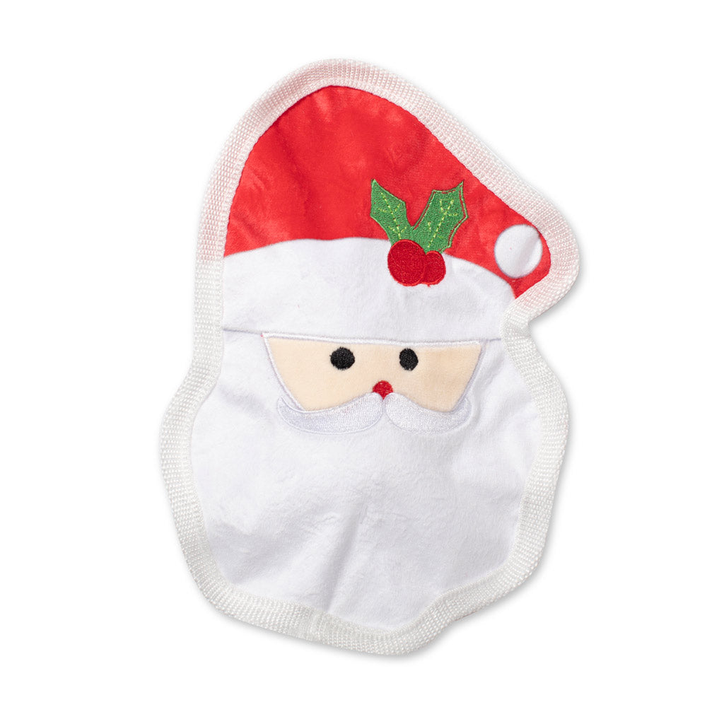 Fringe Pet Shop Santa Face Durable Dog Toy