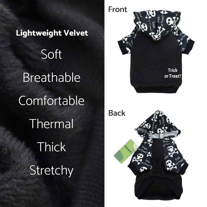 Fitwarm Trick Or Treat Dog Halloween Hoodie