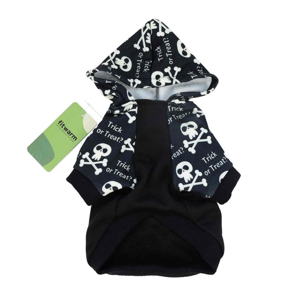 Fitwarm Trick Or Treat Dog Halloween Hoodie