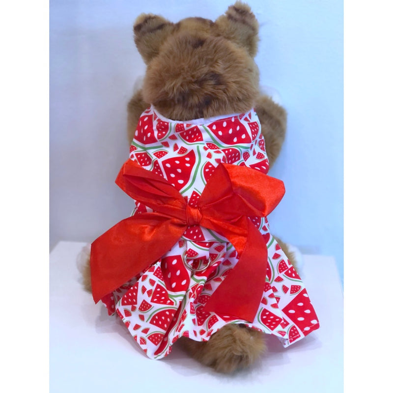 Paws and Whiskers Watermelon Harness Dress