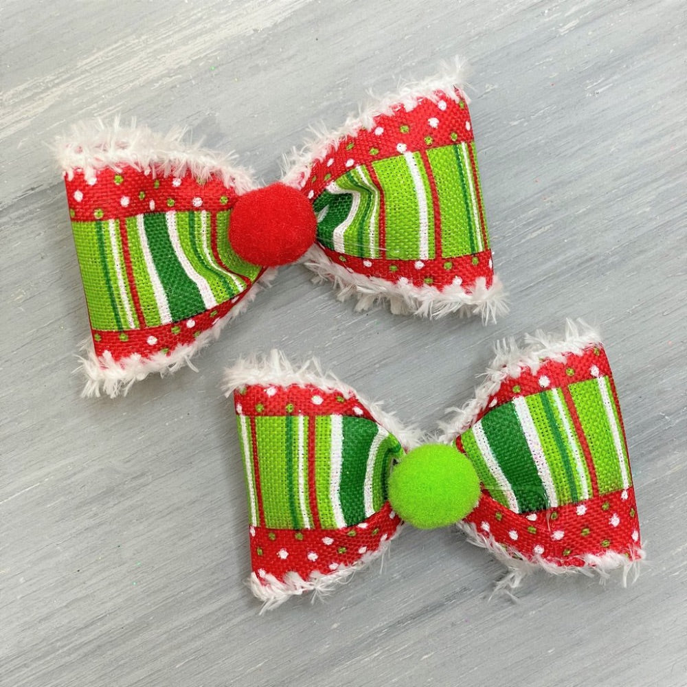 Bardel Whoville Christmas Classic Topsy Bows