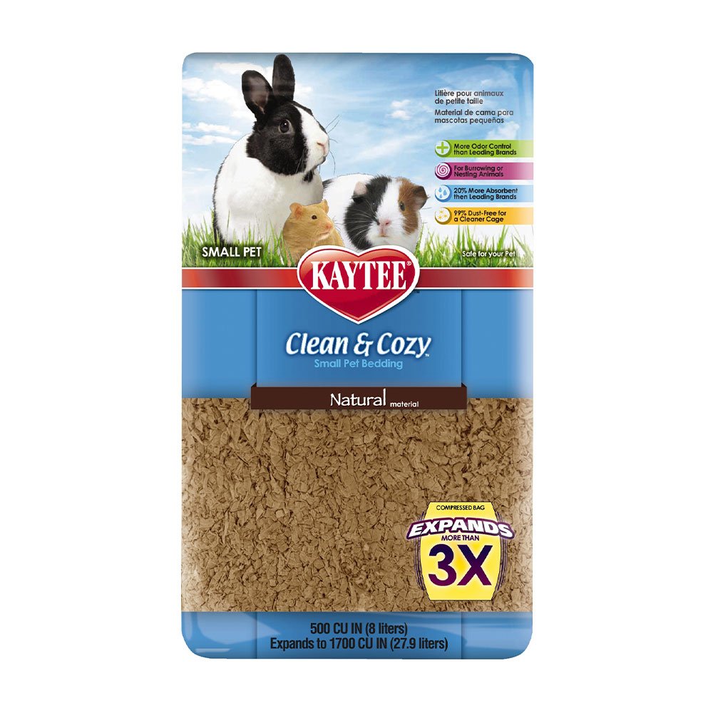 Kaytee® Clean & Cozy™ Natural Small Pet Bedding 8Litres