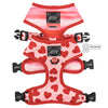 Sassy Woof DOG REVERSIBLE HARNESS - LOVE AT FIRST BARK