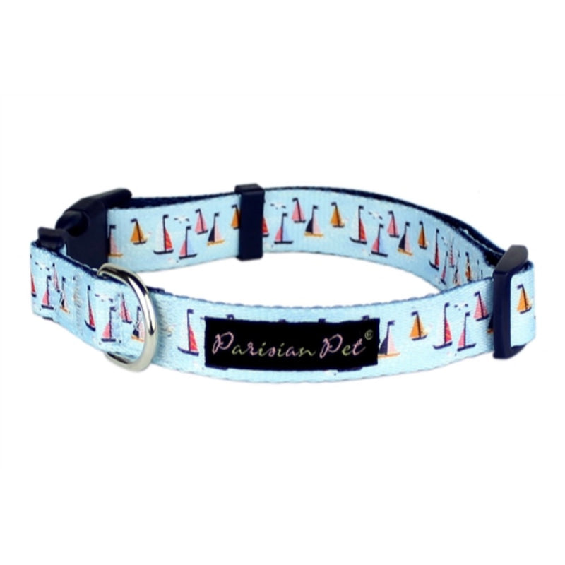 Parisian Pet Sail Boats Collar