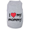 Parisian Pet I Love My Mommy Tee Gray