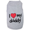 Parisian Pet I Love My Daddy Tee