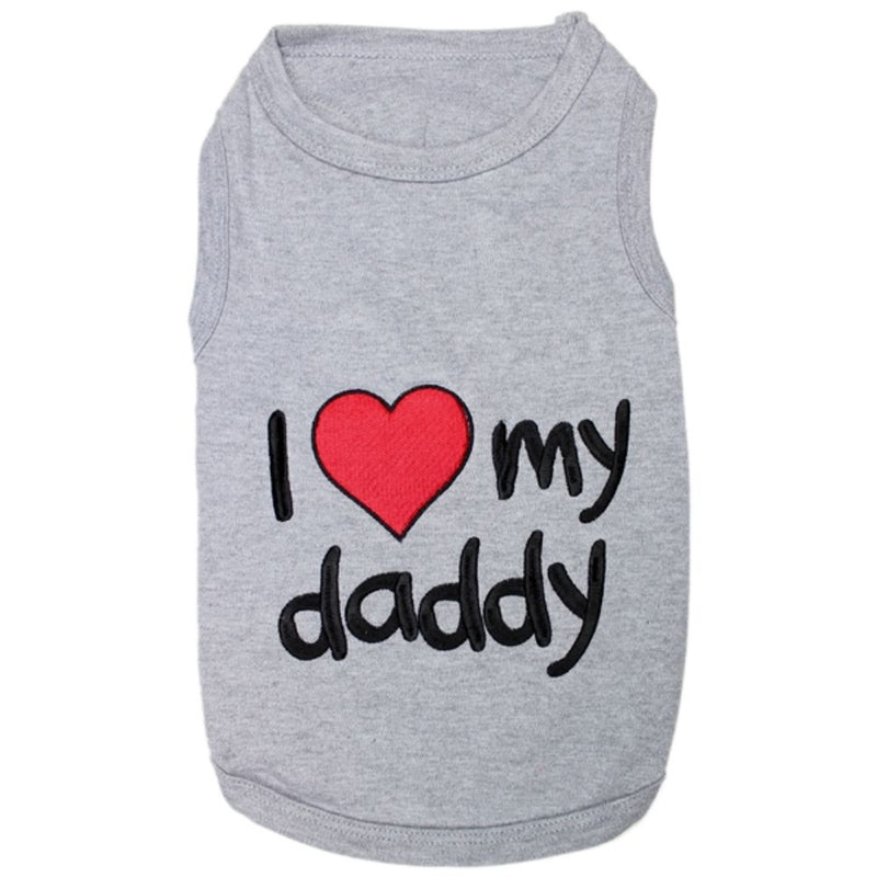 Parisian Pet I Love My Daddy Tee