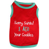 Parisian Pet Sorry Santa! I Ate Your Cookies Tee