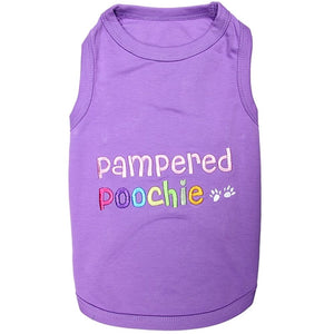 Parisian Pet Pampered Poochie Tee