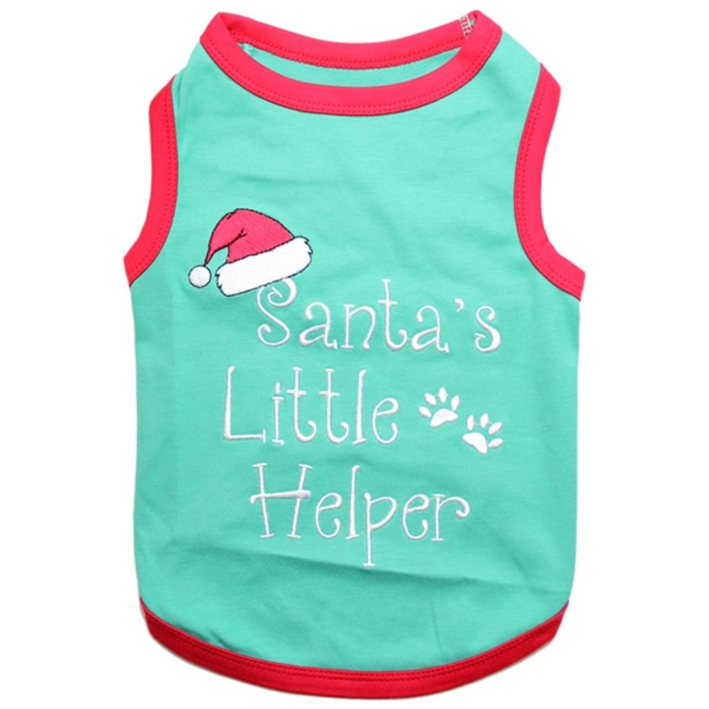 Parisian Pet Santa's Little Helper Tee