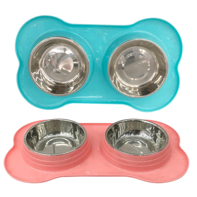 ANTI SPOIL DOUBLE FEEDER BOWLS