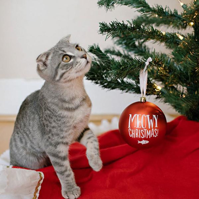 Pearhead Meow Christmas Ornament