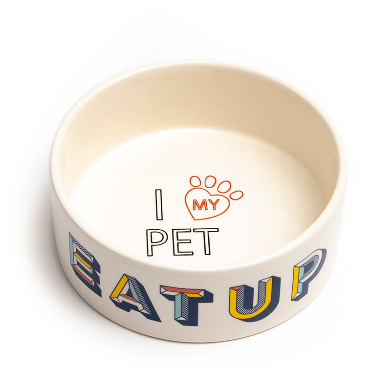 Park Life Designs Small Retro Pet Bowl