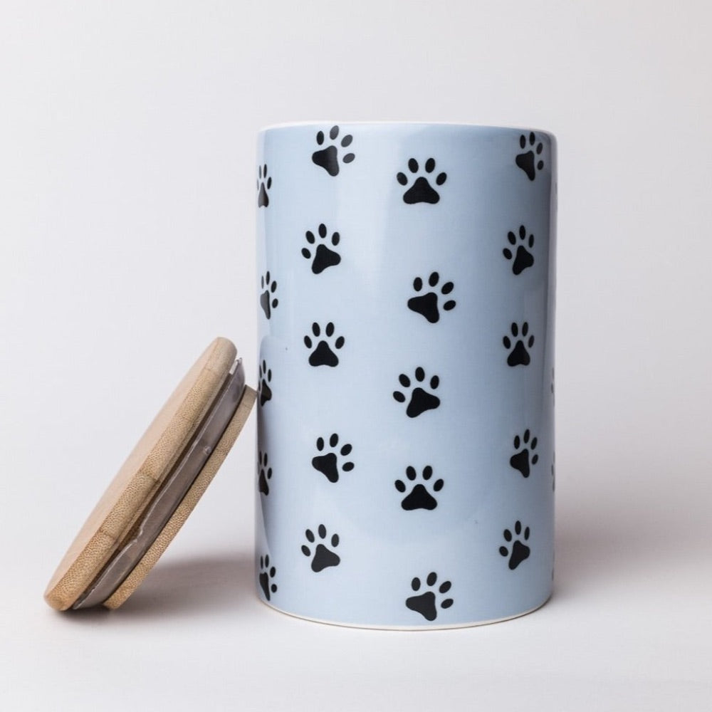 Park Life Designs Pawz Blue Treat Jar