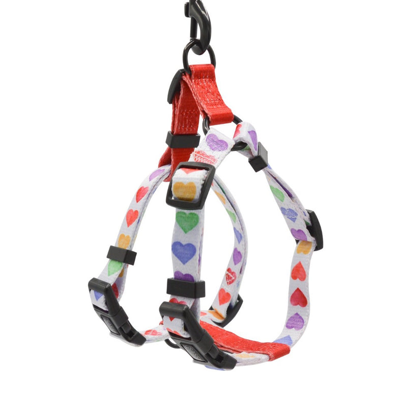 Sassy Woof Step-In-Strap Harness - Love Is Love