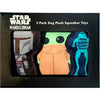 Bay Island STAR WARS Dog Toys - Officially Licensed Pet Squeaker Toys- Set Of 3 Interactive Plush Dog & Puppy Squeaker Chew Toys