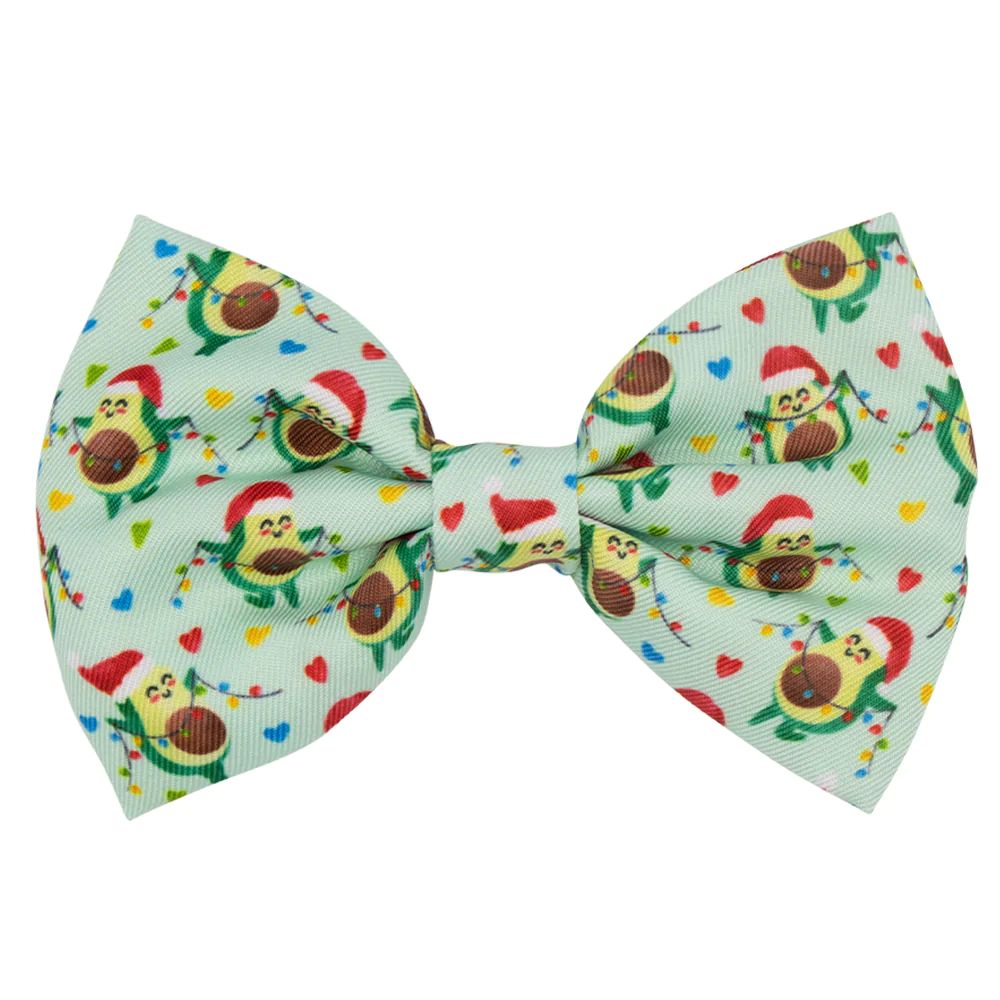 SASSY WOOF BOWTIE - JINGLE BELL GUAC