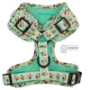 SASSY WOOF ADJUSTABLE HARNESS - JINGLE BELL GUAC