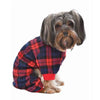 Parisian Pet Scottish Red and Blue Plaid PJs