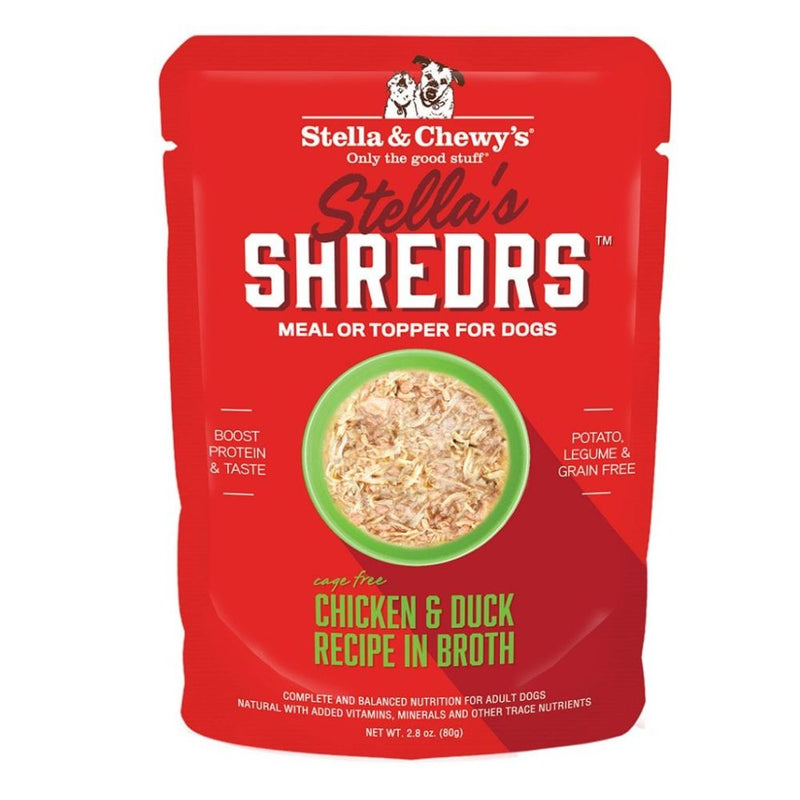Stella & Chewy's® Stella's Shredrs™ Chicken & Duck Recipe in Broth for dogs 2.8oz