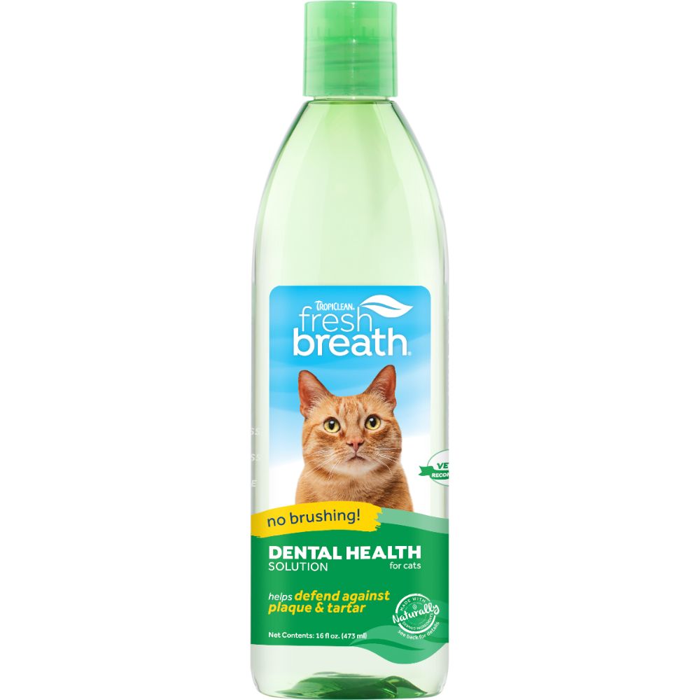 Tropiclean DENTAL HEALTH SOLUTION FOR CATS 16oz