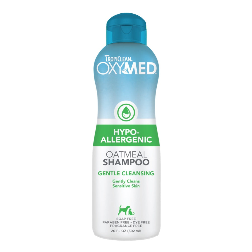 TROPICLEAN OXYMED HYPO-ALLERGENIC SHAMPOO FOR DOGS AND CATS