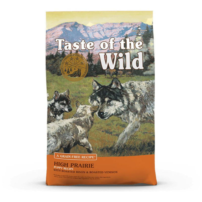 Taste Of The Wild High Prairie Puppy Recipe with Roasted Bison & Roasted Venison