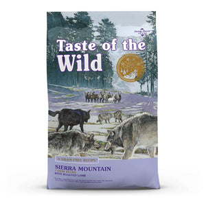 Taste Of The Wild  Sierra Mountain Canine Recipe with Roasted Lamb