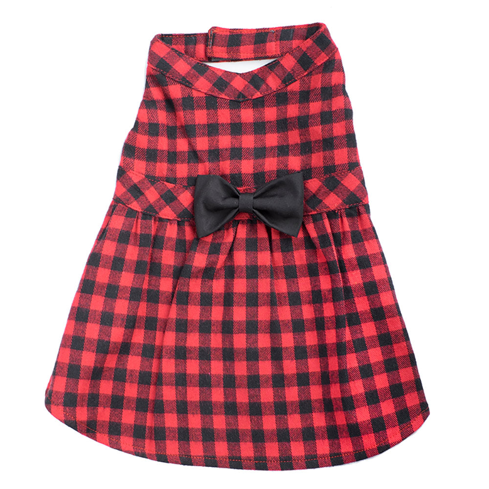 The Worthy Dog Buffalo Plaid Dress