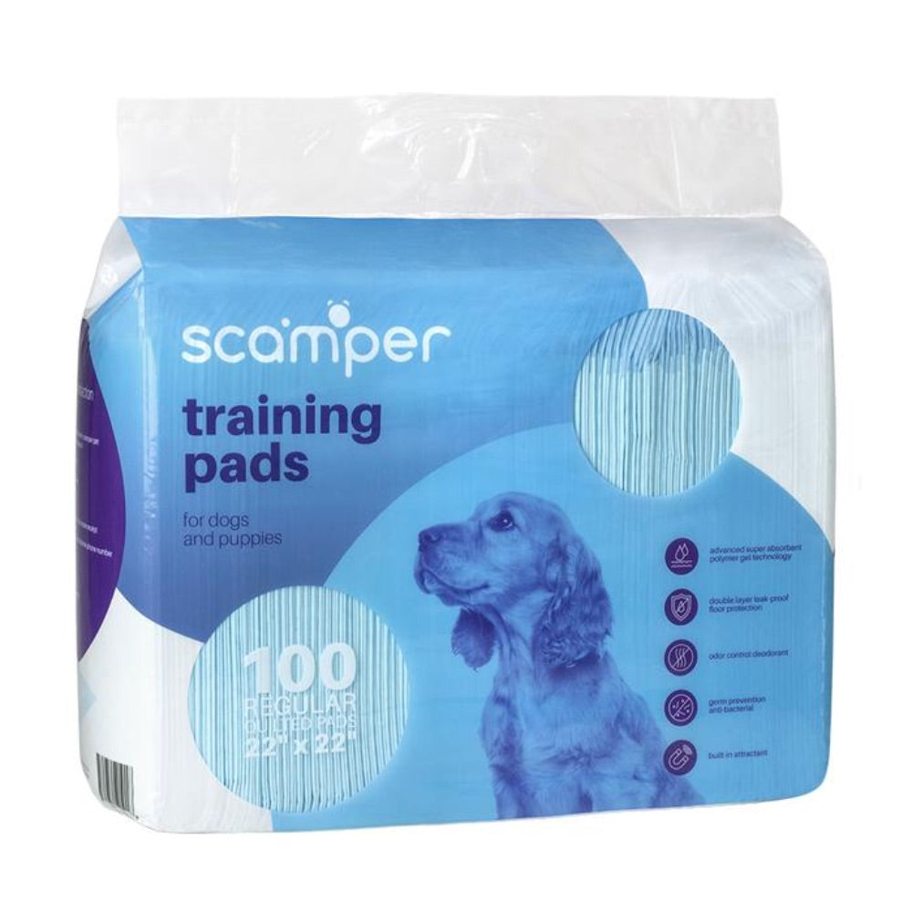 Scamper Training Pads Regular – Paws and Whiskers